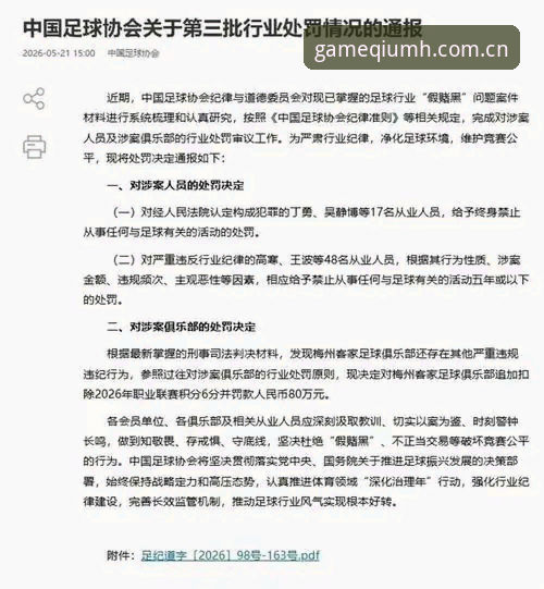 中国足协第三批禁足名单出炉，盘点足球圈反腐实用知识